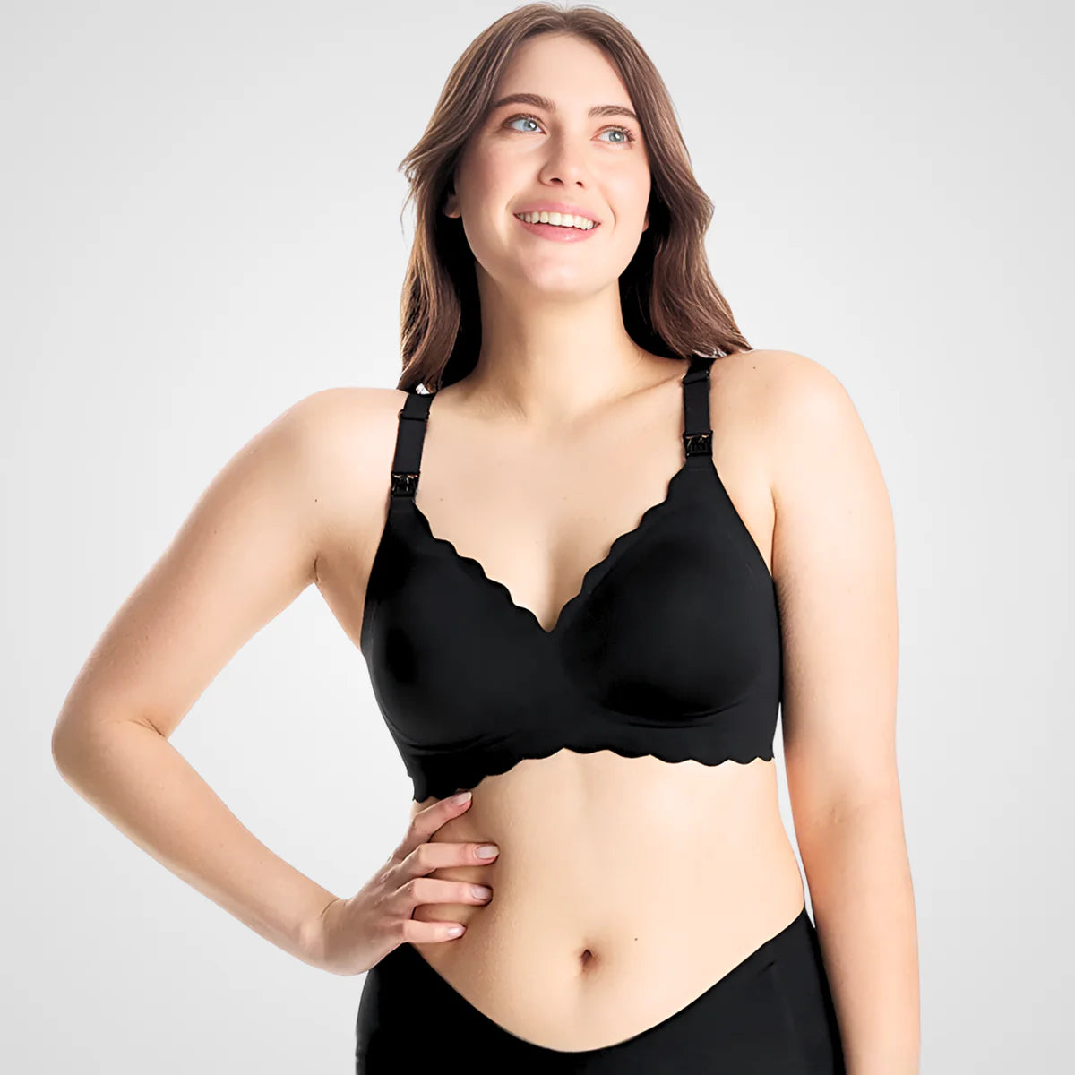 Sylla Seamless Floral Nursing Bra