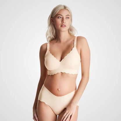 Sylla Seamless Floral Nursing Bra