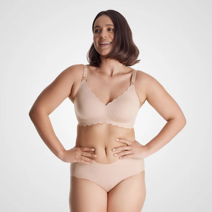 Sylla Seamless Floral Nursing Bra