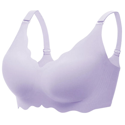 Sylla Seamless Wireless Scalloped Bra